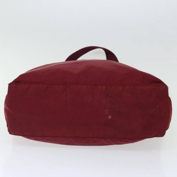 PRADA Tote Bag Nylon Red Auth 70587 - Picture 5 of 16